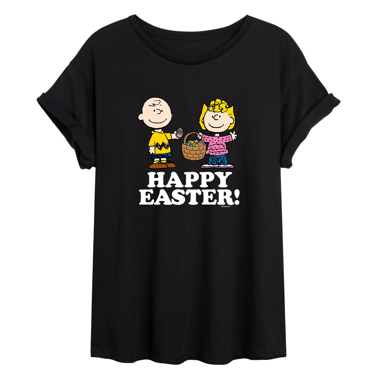 Детская струящаяся футболка Peanuts Happy Пасха Licensed Character