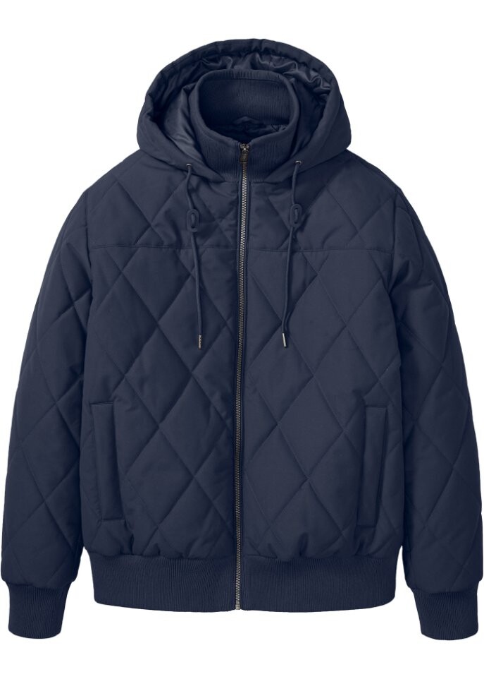

Стеганая куртка из переработанного полиэстера John Baner Jeanswear, синий