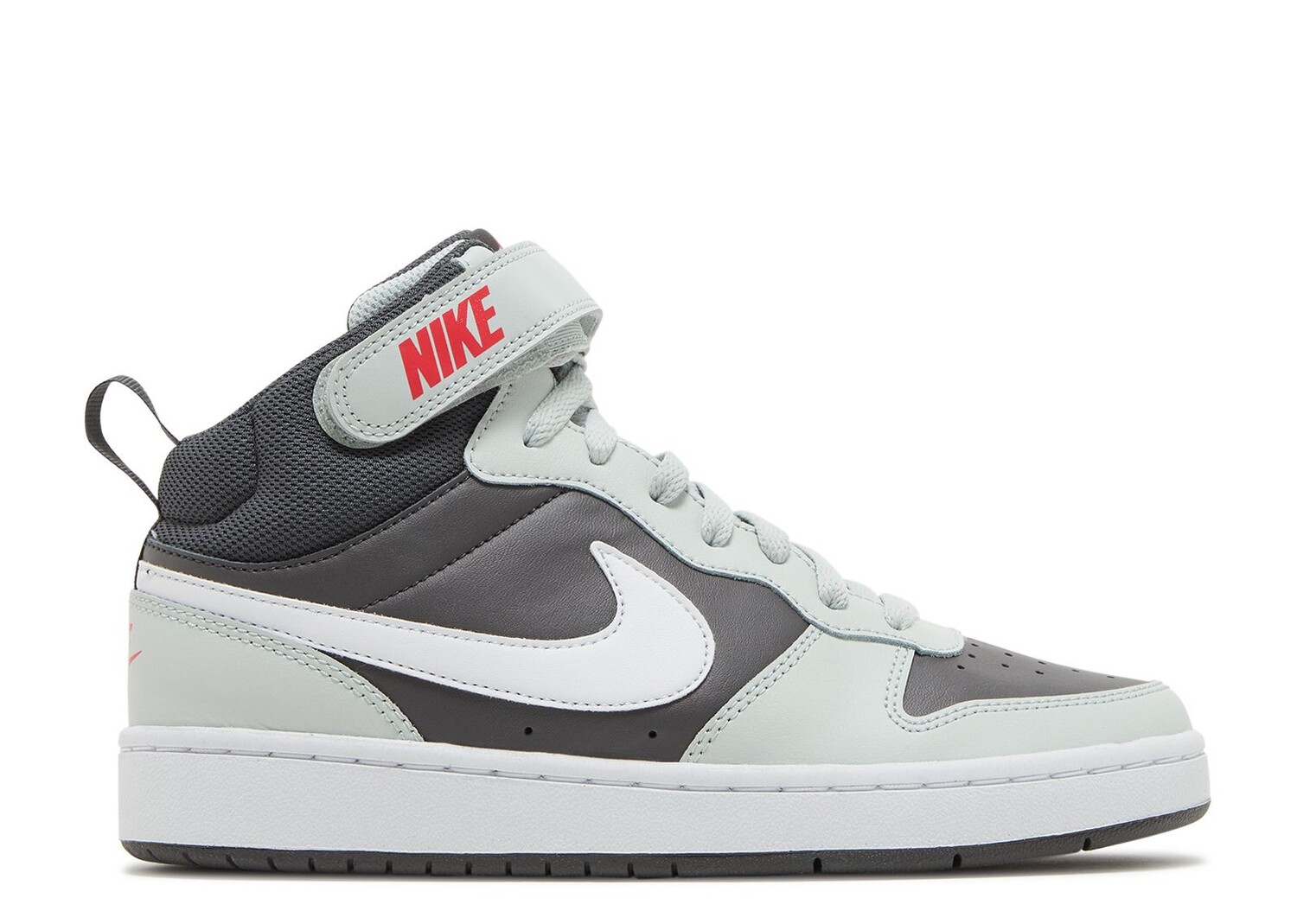 

Кроссовки Nike Court Borough Mid 2 Gs 'Medium Ash Light Silver', серый