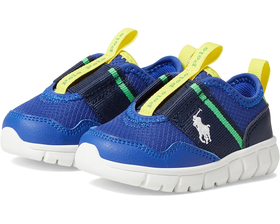 

Кроссовки Polo Ralph Lauren Barnes Athletic, цвет Royal Synthetic Mesh/Navy/White Pony Player