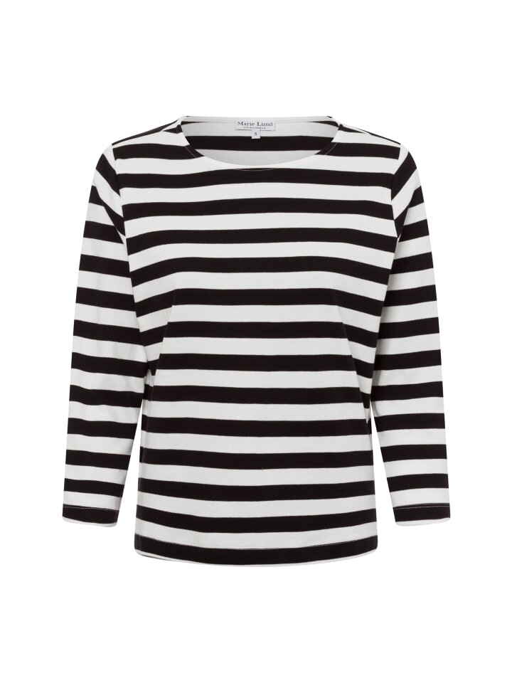 

Футболка Marie Lund Langarmshirt, цвет schwarz weiß