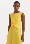 Платье из джерси TESSANNE SHORT SLEEVE DAY DRESS Ralph Lauren, желтый