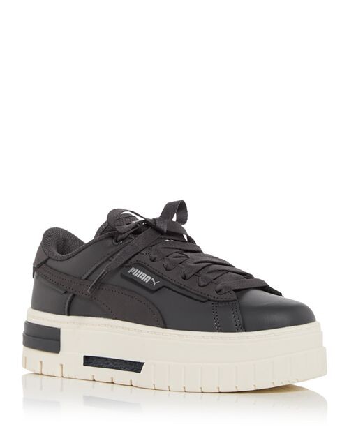 

Женские низкие кеды Mayze Crashed на платформе PUMA, цвет Black