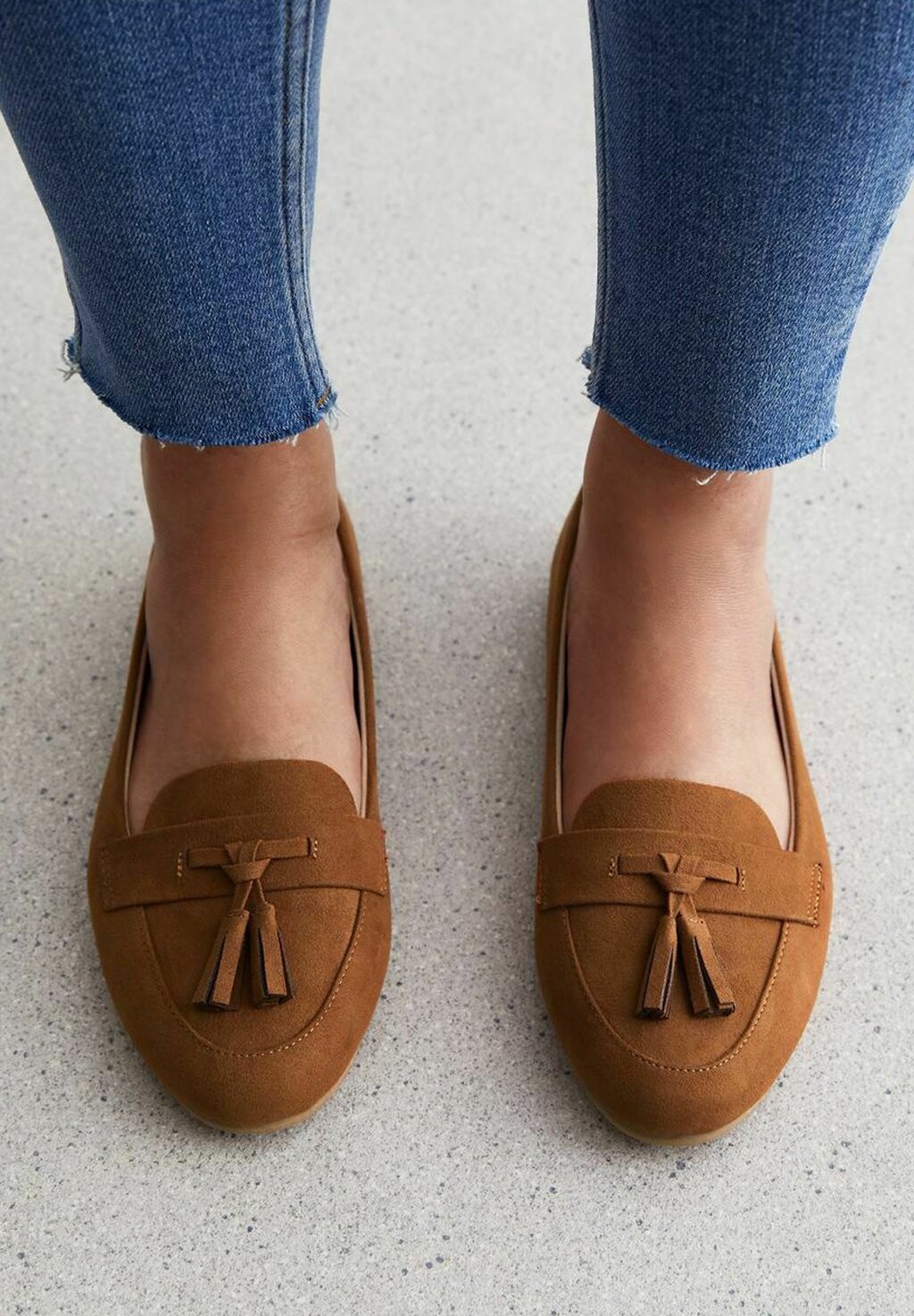 

Балетки классические TASSEL New Look, цвет mid brown