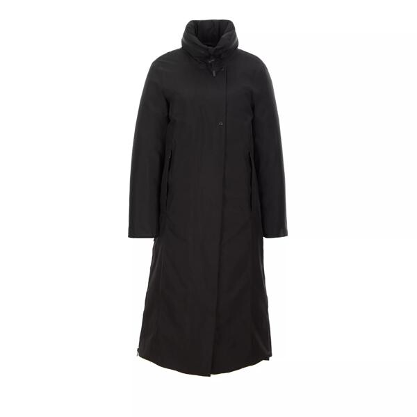 

Пальто high tech down long mantel 100 black Woolrich, черный