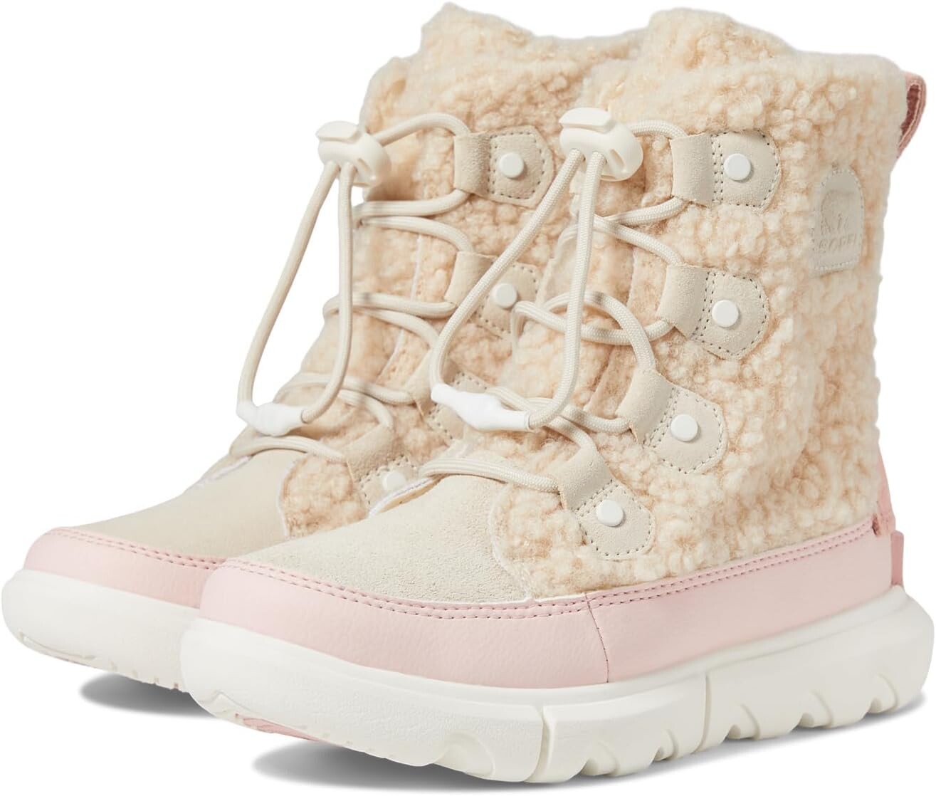 

Зимние ботинки Explorer Cozy SOREL, цвет Natural/Vintage Pink