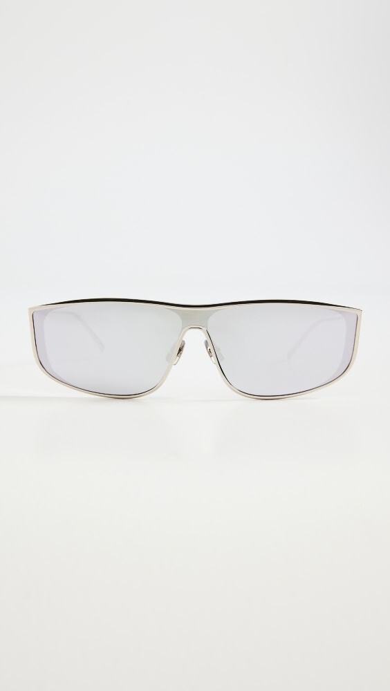 

Солнцезащитные очки Saint Laurent Sl 605 Luna, серебряный