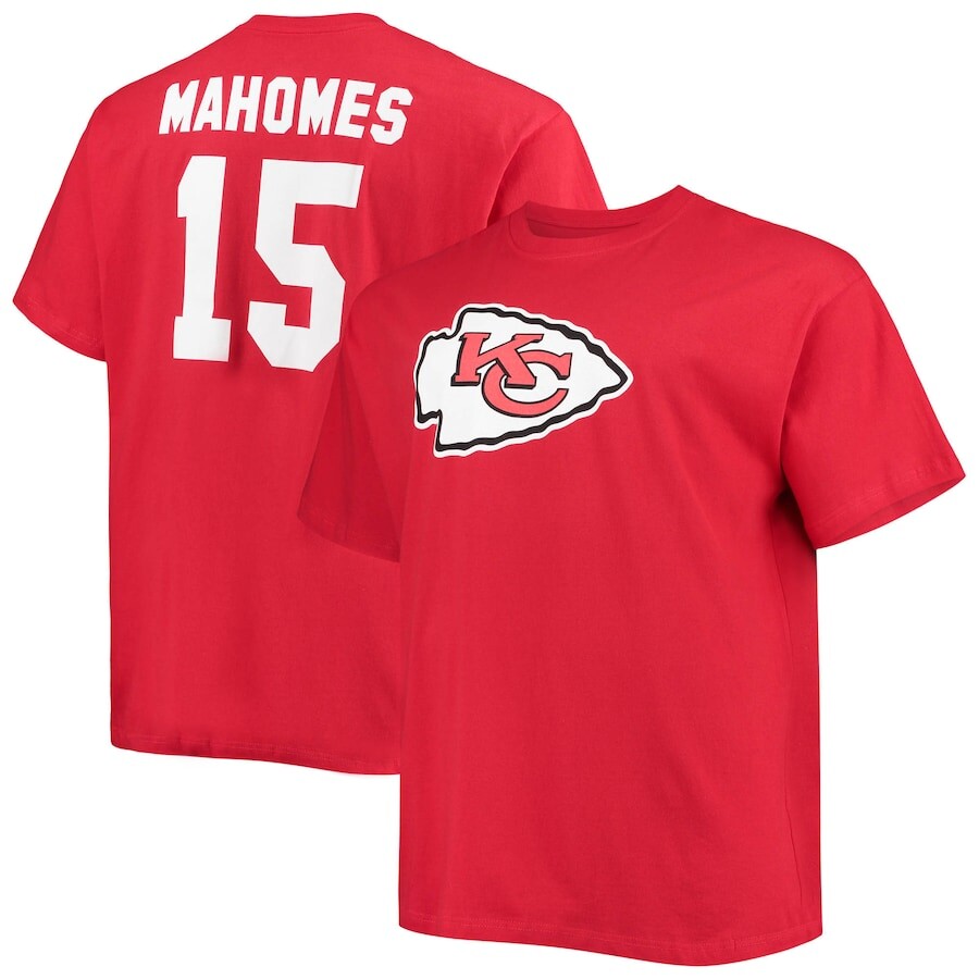 

Футболка с коротким рукавом Fanatics Branded Kansas City Chiefs, красный