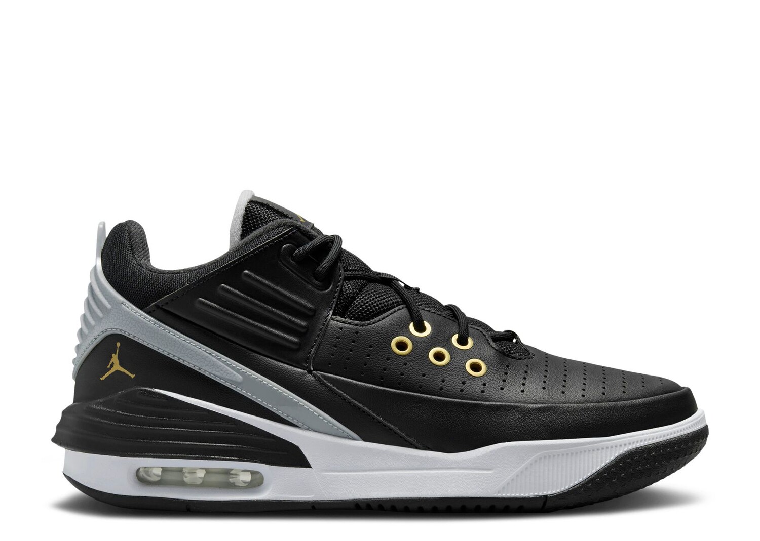 

Кроссовки Air Jordan Jordan Max Aura 5 'Black Metallic Gold', черный