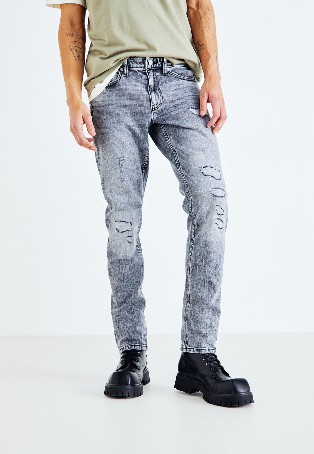 

Джинсы-сигареты Onsweft One Box Only & Sons, цвет washed black