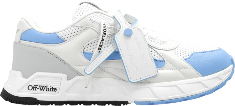Кроссовки Off-White Wmns Runner B Sneaker 'White Light Blue', белый кроссовки off white runner b белый