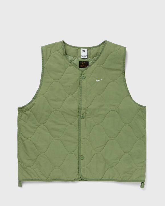 

Жилет Nike Woven Military Liner Vest, цвет oil green/white