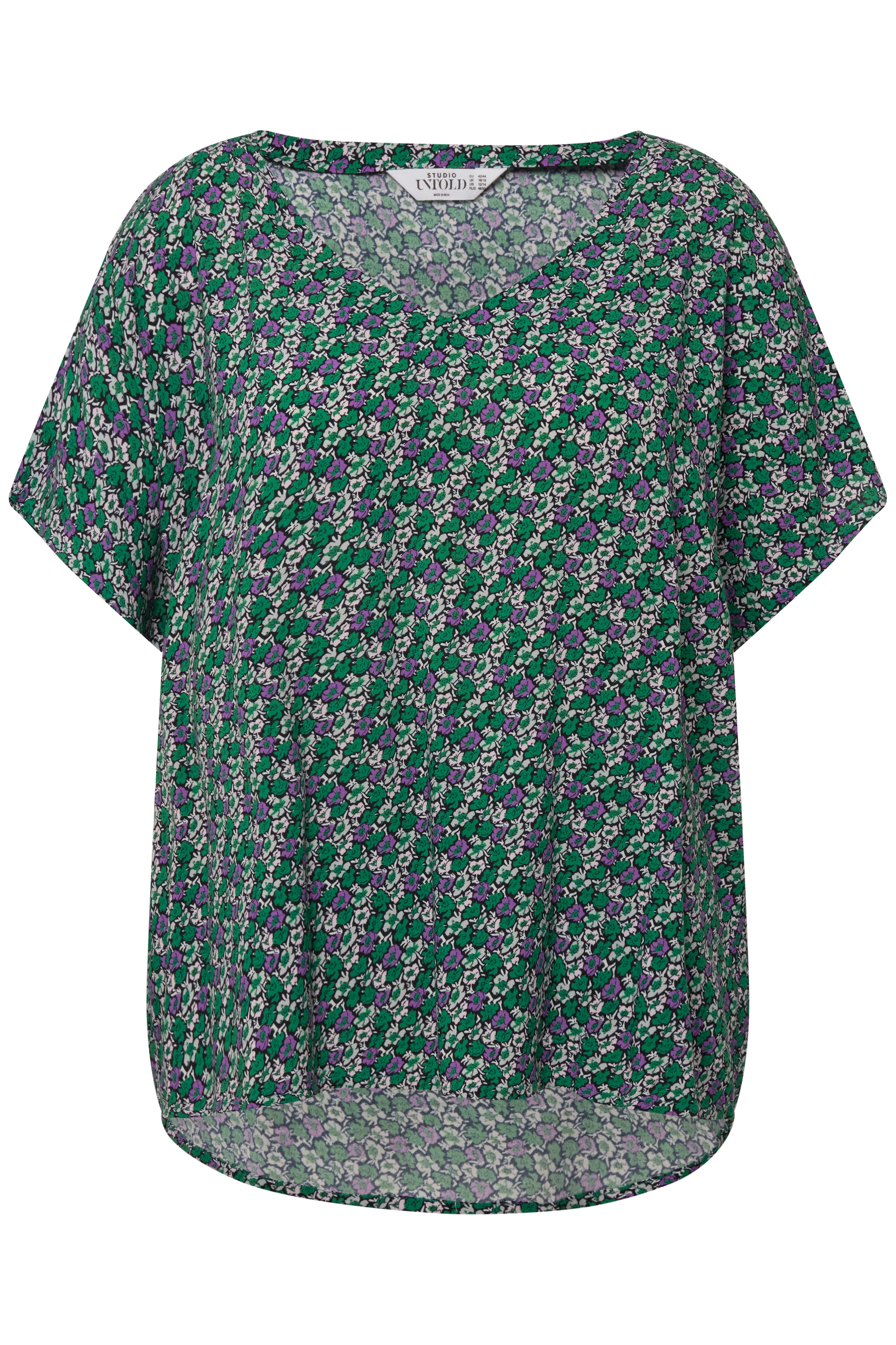 Блуза Studio Untold Hemd, цвет smaragdgrün
