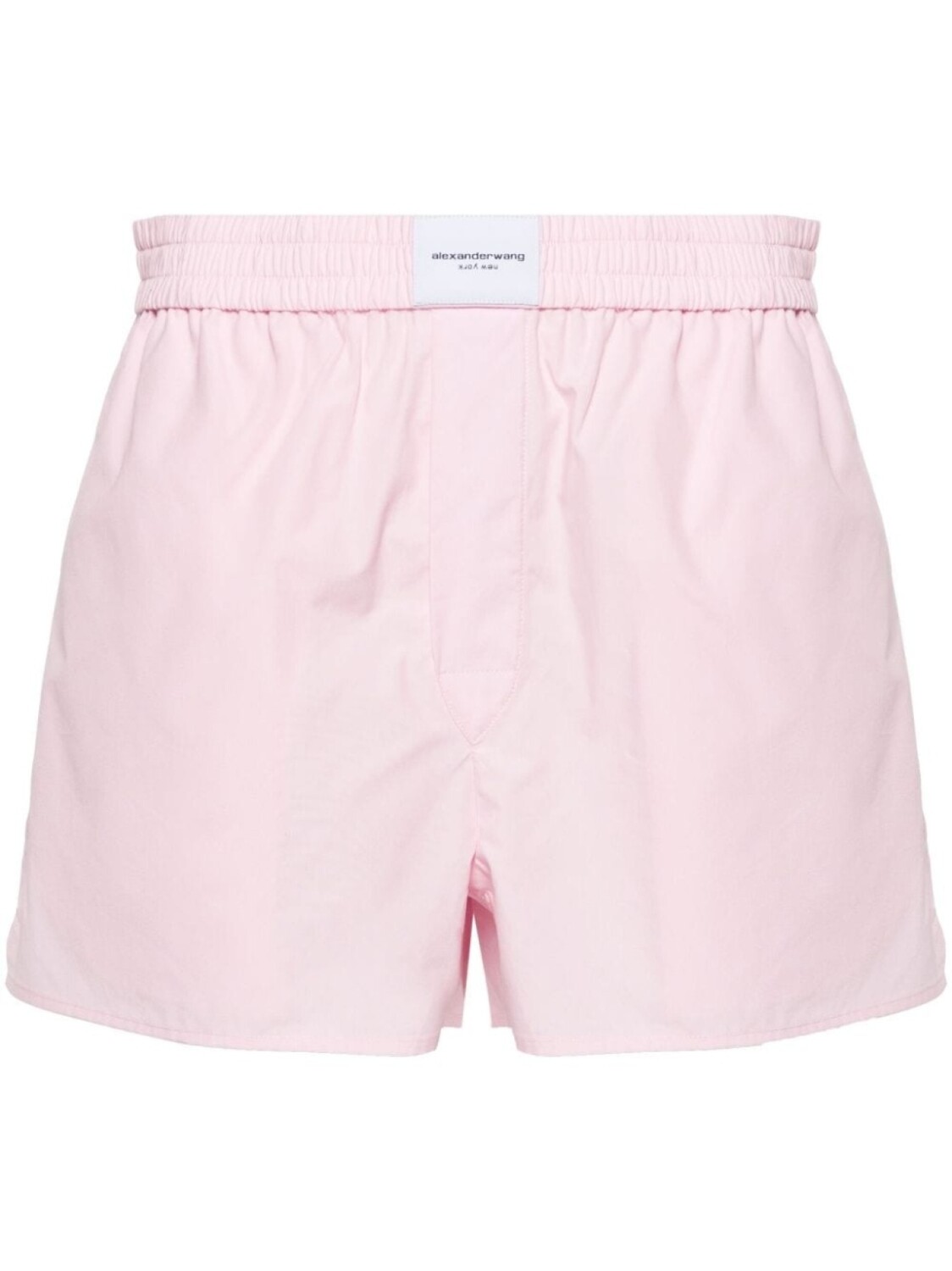 

Alexander Wang шорты с логотипом, розовый
