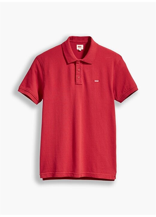 

Однотонная красная мужская футболка-поло A0229-0009_LEVIS HM POLO OUTLET TR Levis, красный