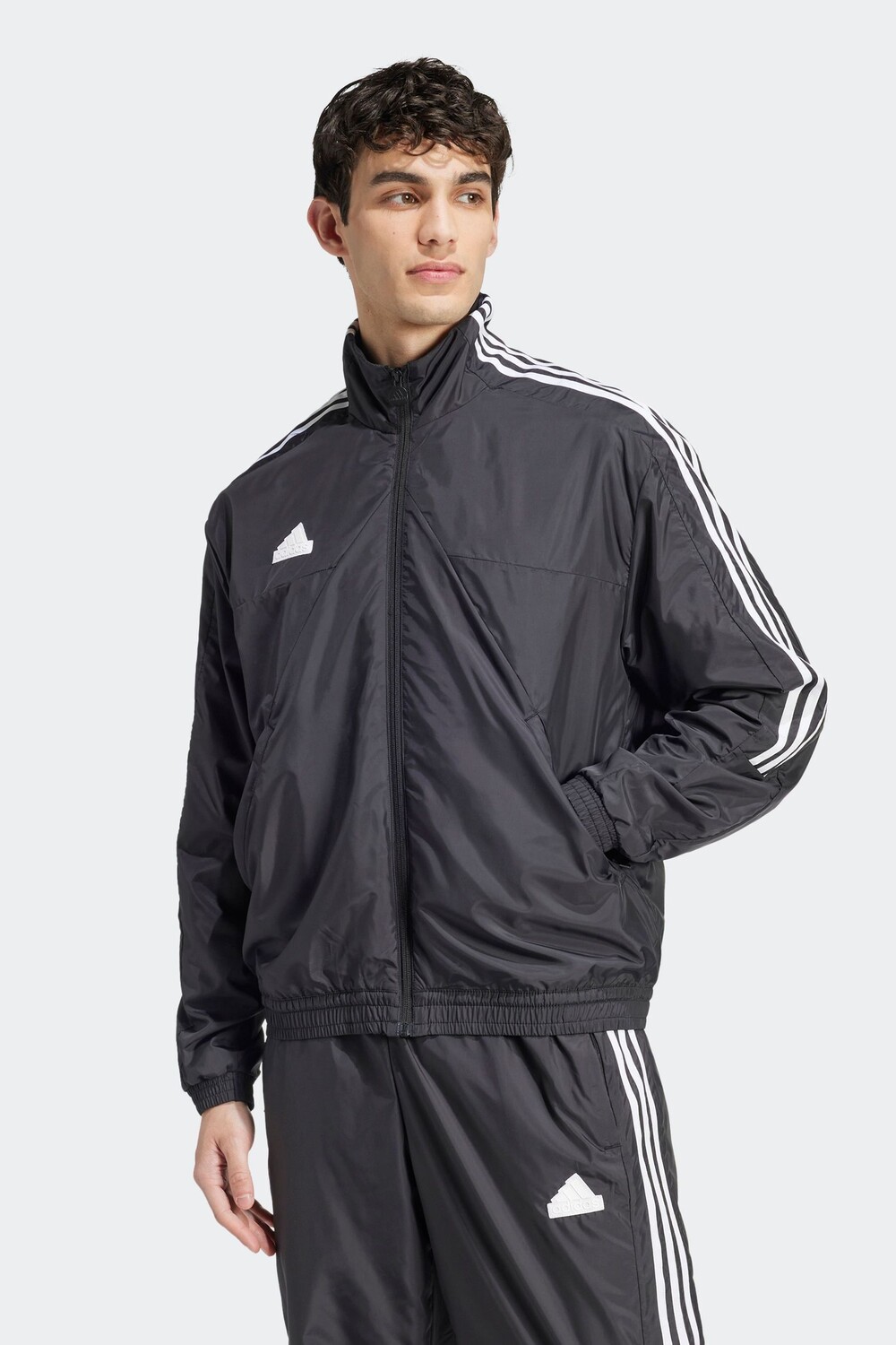 

Куртка топ House of Tiro Track Adidas, черный