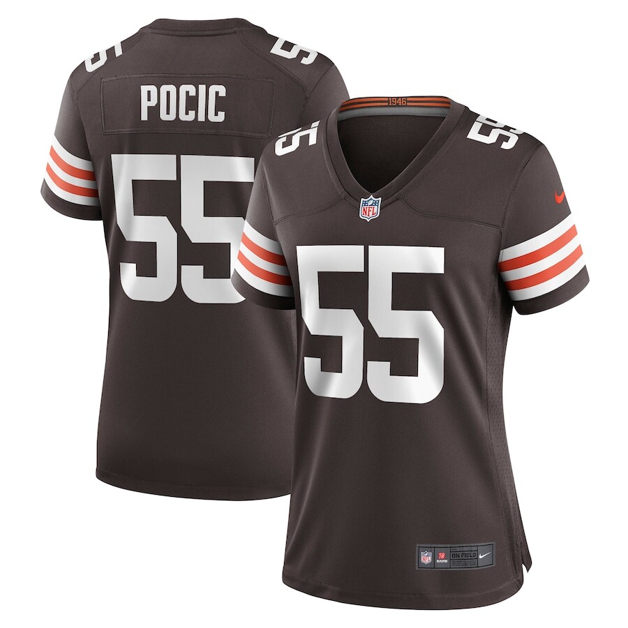 

Джерси Nike Cleveland Browns, коричневый
