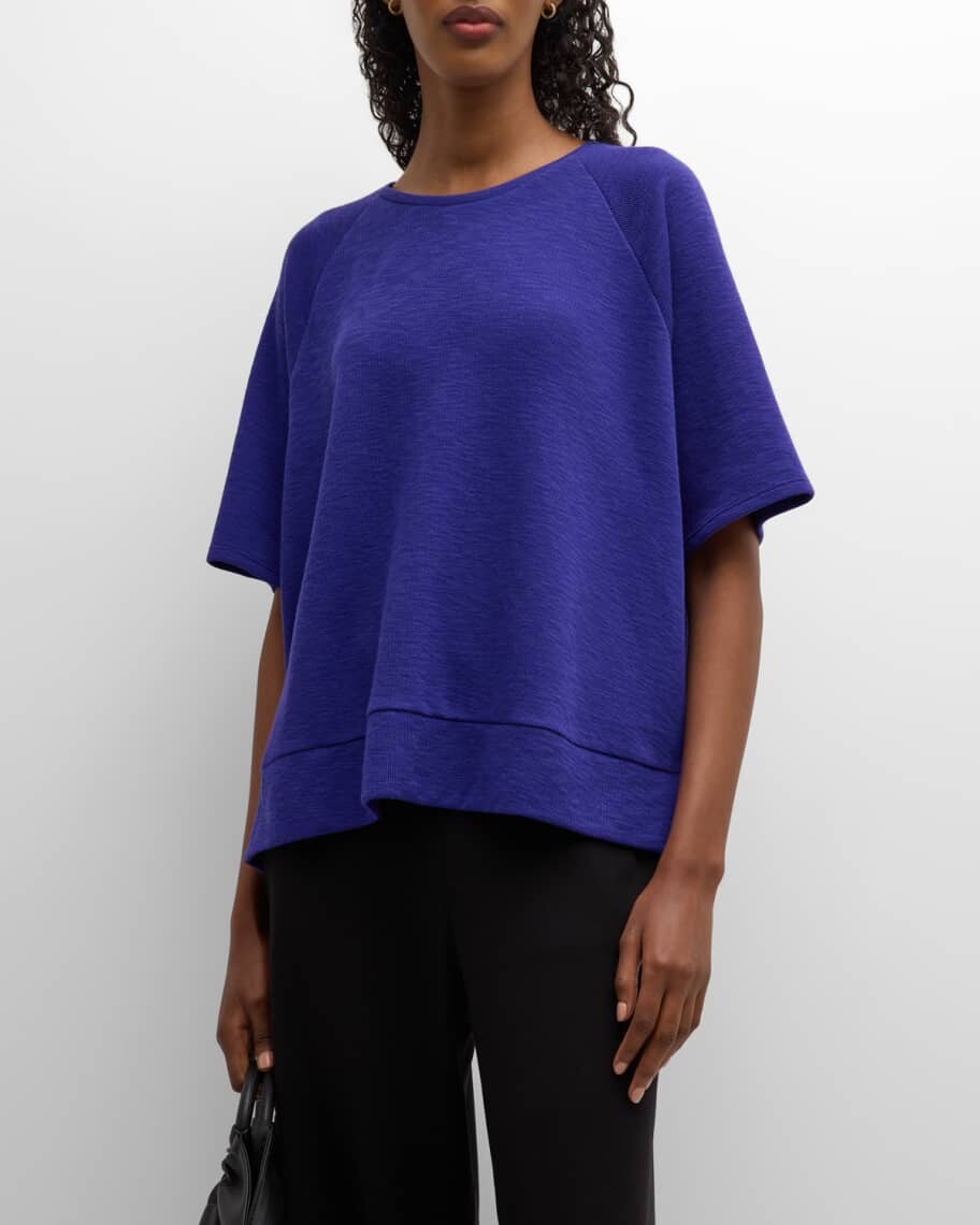 

Круглый вырез Missy из органического хлопка Slubby Knit Eileen Fisher