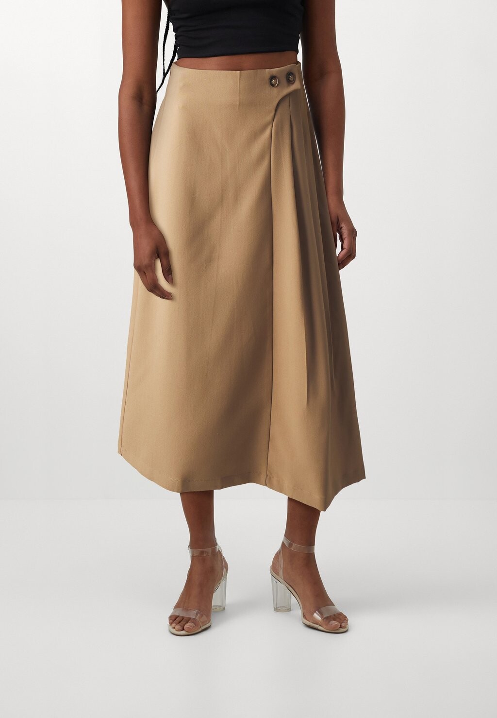 

Юбка плиссе VICANTA MIDI SKIRT VILA, цвет beige