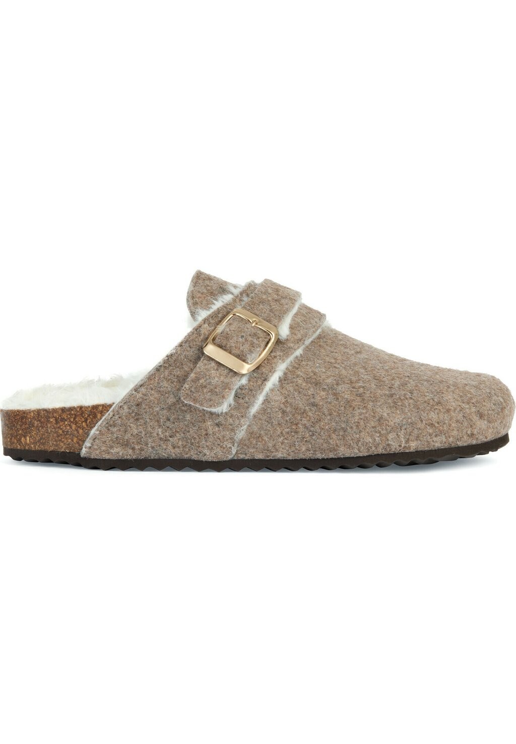 

Тапочки Brionia Geox, цвет dark taupe