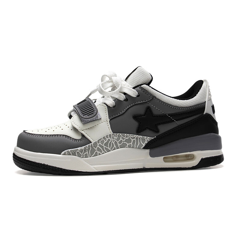 

Кроссовки JIANGSHOU Skateboarding Shoes Unisex Low-top, красный