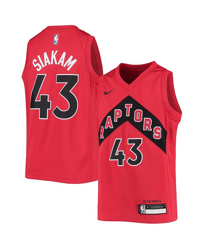 Джерси Big Boys Pascal Siakam Red Toronto Raptors 2020/21 Swingman — Icon Edition Nike, красный