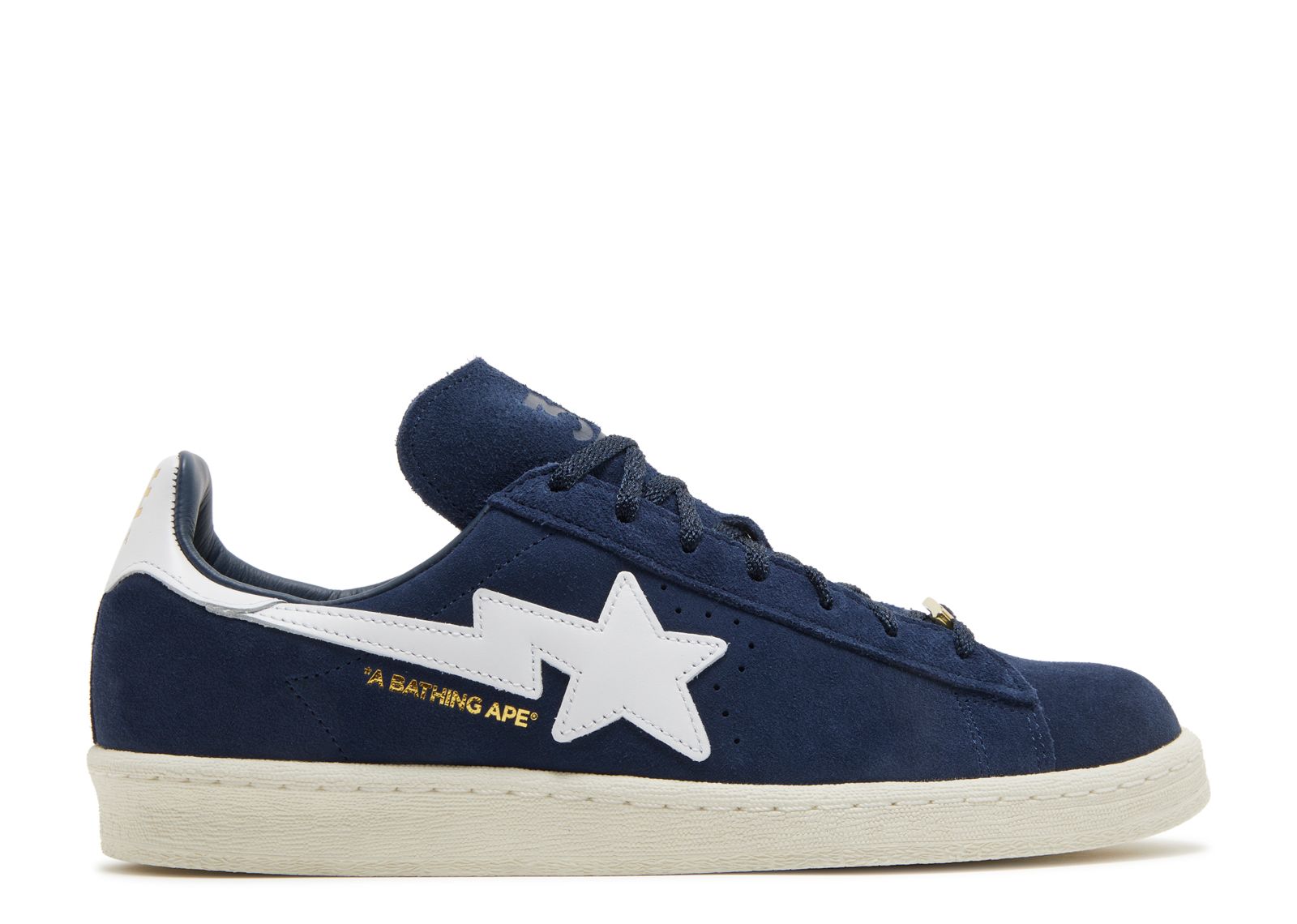 

Кроссовки adidas Bape X Campus 80S '30Th Anniversary - Navy', синий