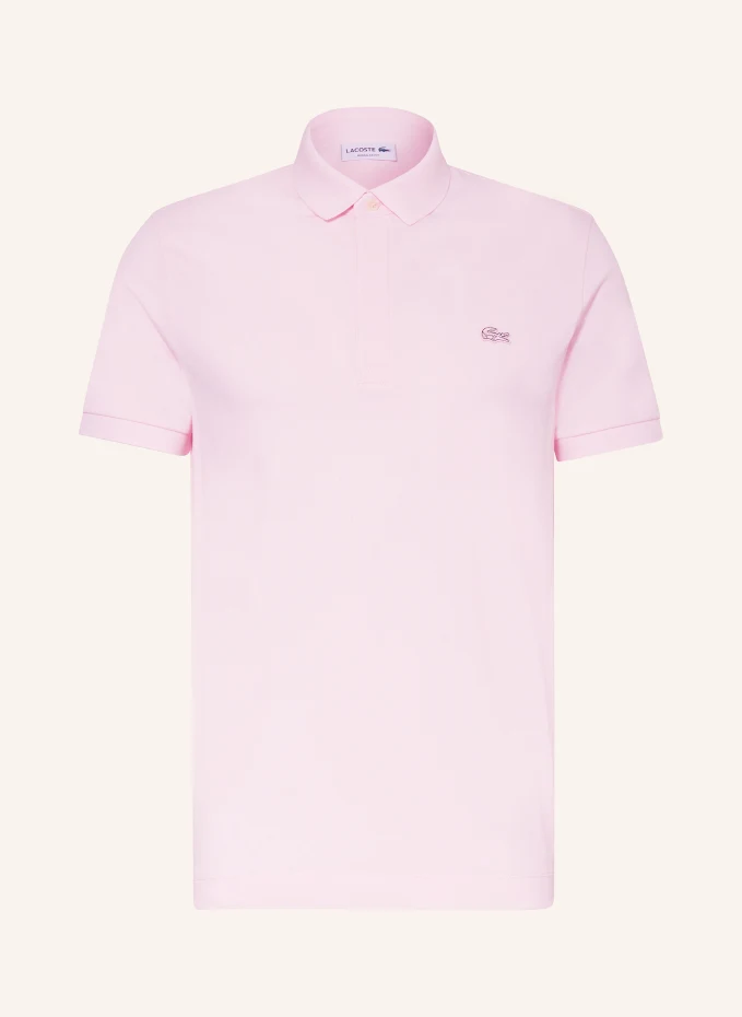 Рубашка-поло из пике Lacoste, розовый