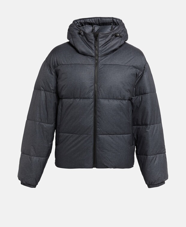 

Стеганая куртка Abercrombie & Fitch, антрацит