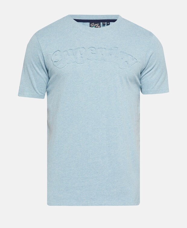 

Футболка Superdry, светло-синий