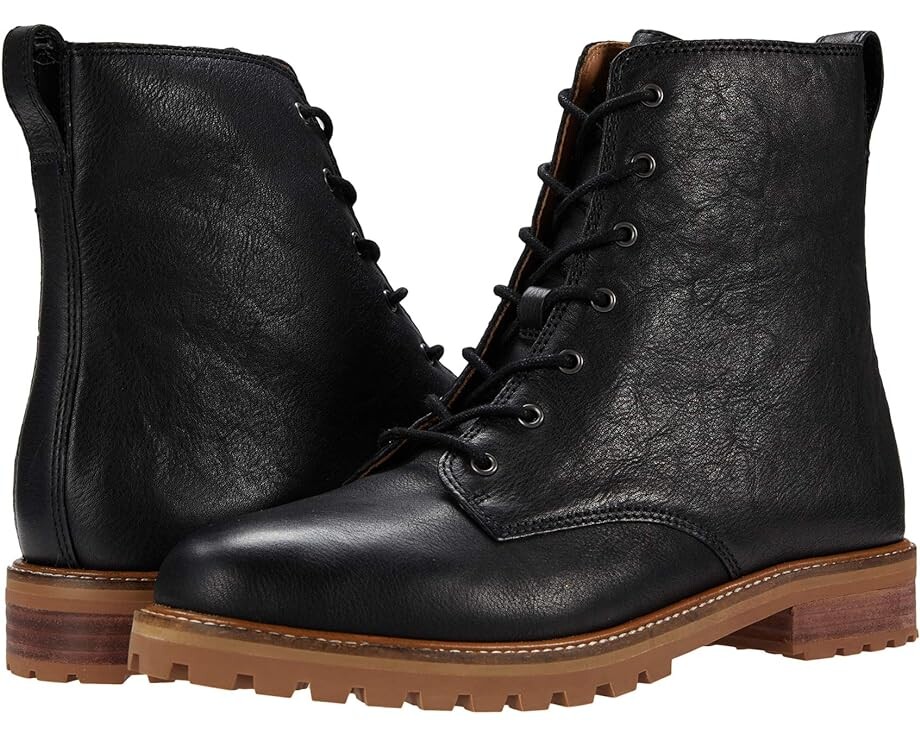 

Ботинки Madewell Clair Lace-Up Boot, реальный черный