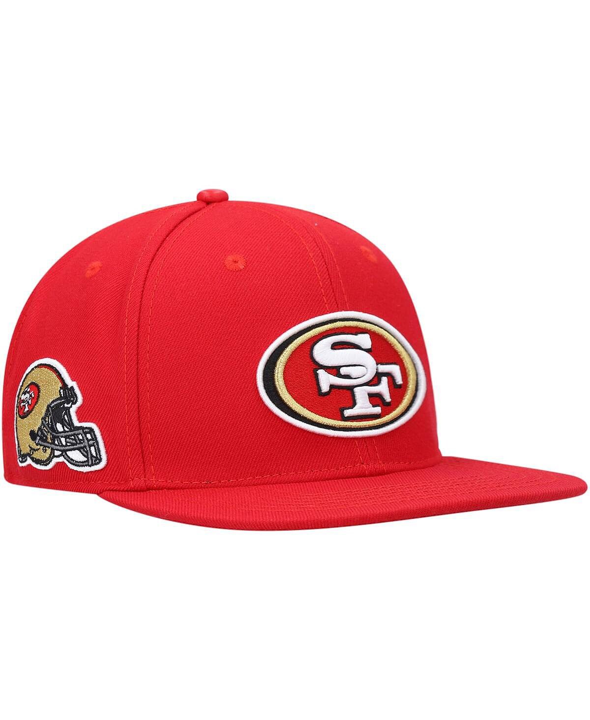 

Мужская кепка Snapback Scarlet San Francisco 49ers Logo II Pro Standard