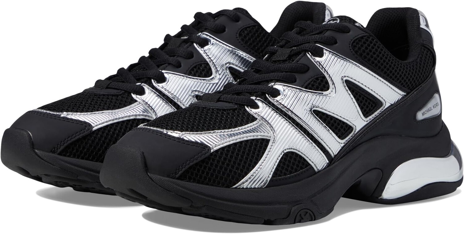 

Кроссовки Kit Trainer Extreme Michael Kors, цвет Black/Silver
