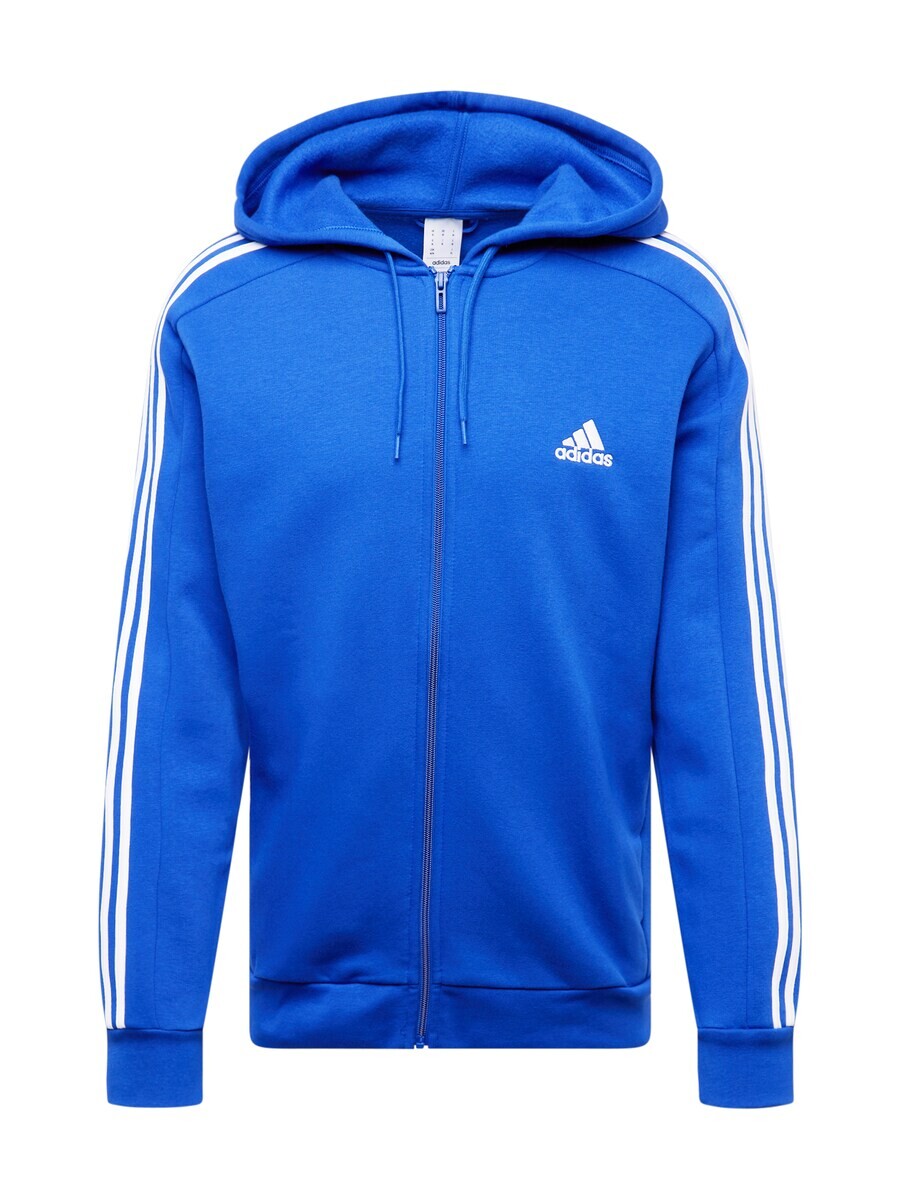 

Спортивная толстовка ADIDAS SPORTSWEAR Athletic Zip-Up Hoodie Essentials, синий