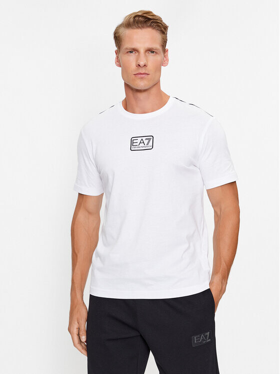 

Футболка стандартного кроя Ea7 Emporio Armani, белый