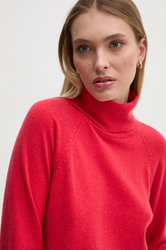 

Свитер из смесовой шерсти United Colors of Benetton, красный