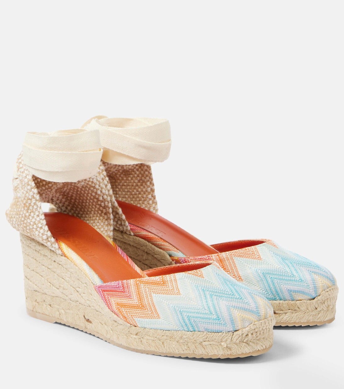 

Эспадрильи Eva 60 на танкетке Missoni, мультиколор