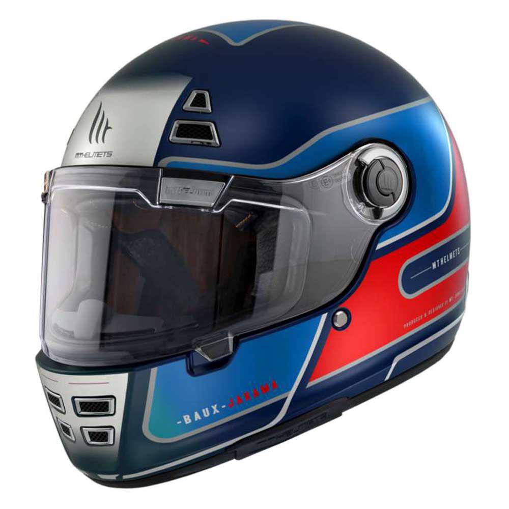 Шлем полнолицевой MT Helmets Jarama Baux, синий