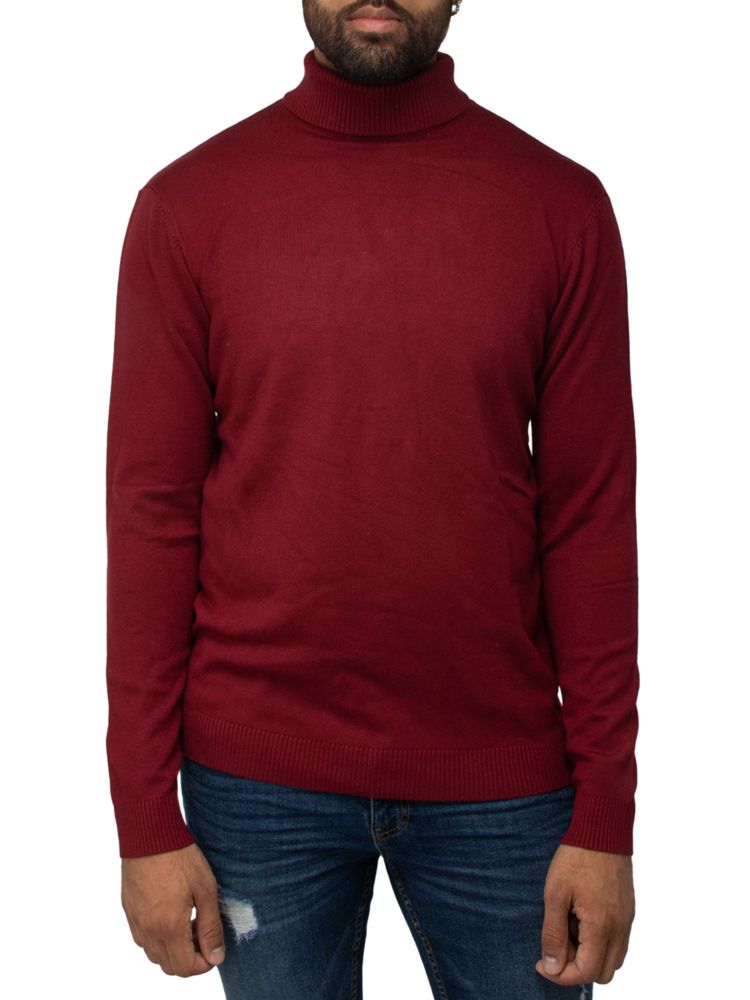 Однотонный свитер с высоким воротником X Ray, цвет Jester Red