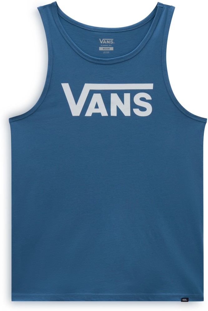 Футболка Vans Mn Vans Classic Tank, синий футболка vans mn classic easy box зеленый