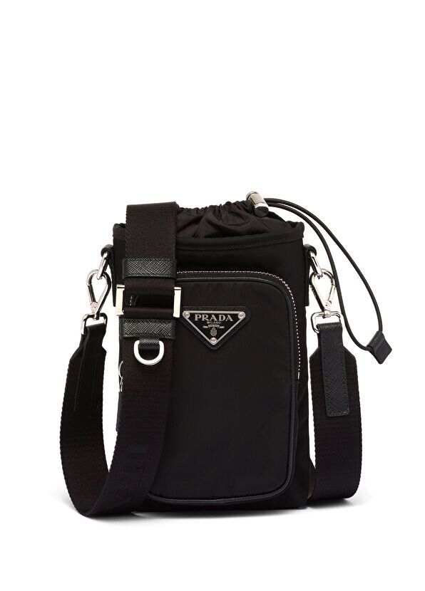 

Сумка для смартфона из нейлона Prada, черный