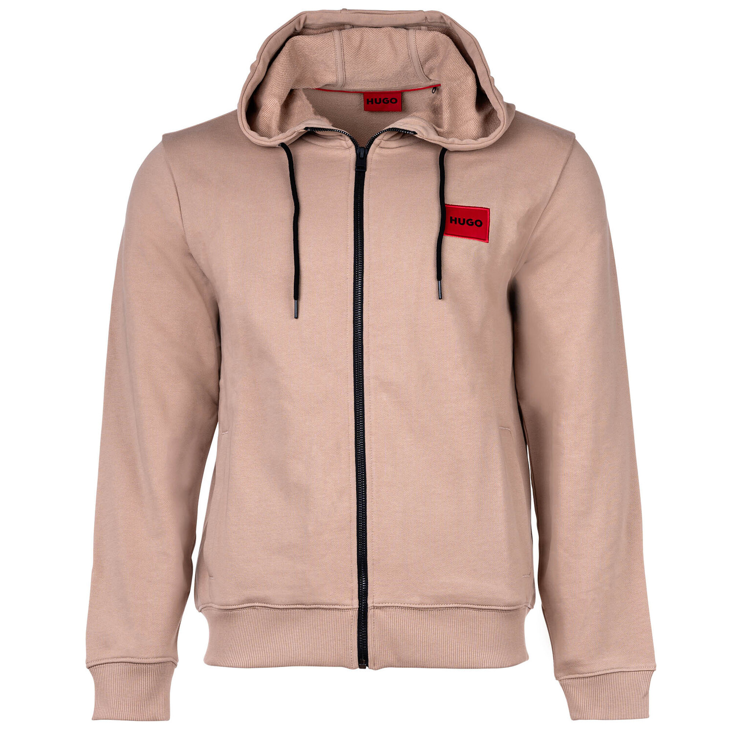 

Толстовка HUGO Sweatjacke, бежевый
