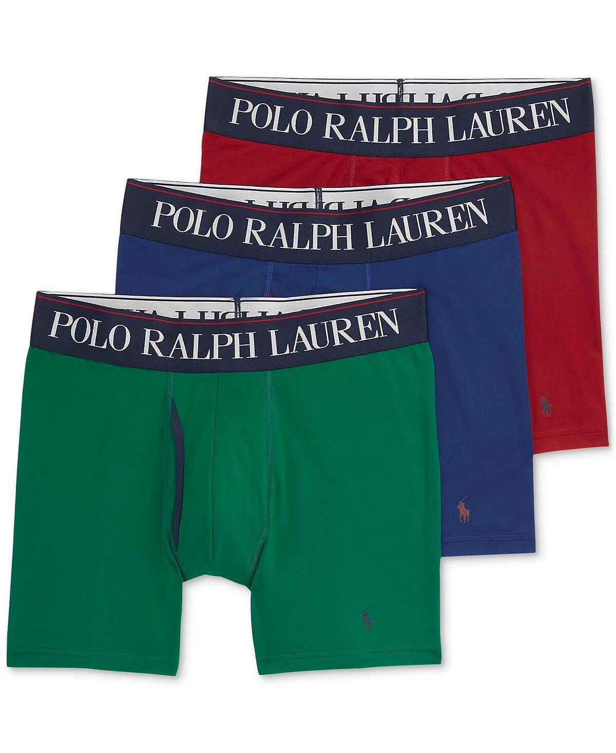 

Мужские 3-комп. Трусы-боксеры из микрофибры 4D Flex Cooling Polo Ralph Lauren