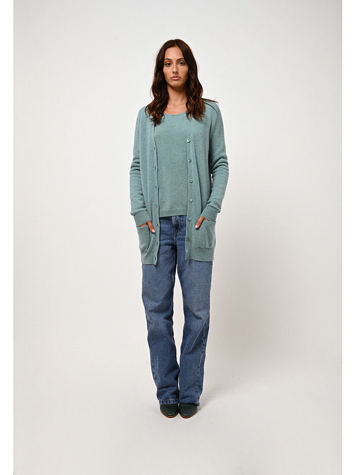 

Кардиган AUTHENTIC CASHMERE Kaschmir Cimet, мятный