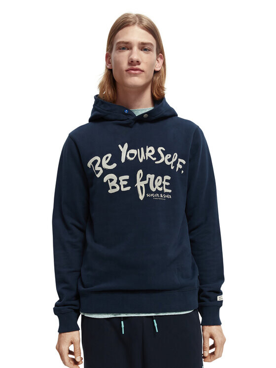 

Толстовка обычного кроя Scotch & Soda, синий
