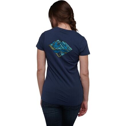 

Футболка Mountain Diamond женская Black Diamond, цвет Ink Blue