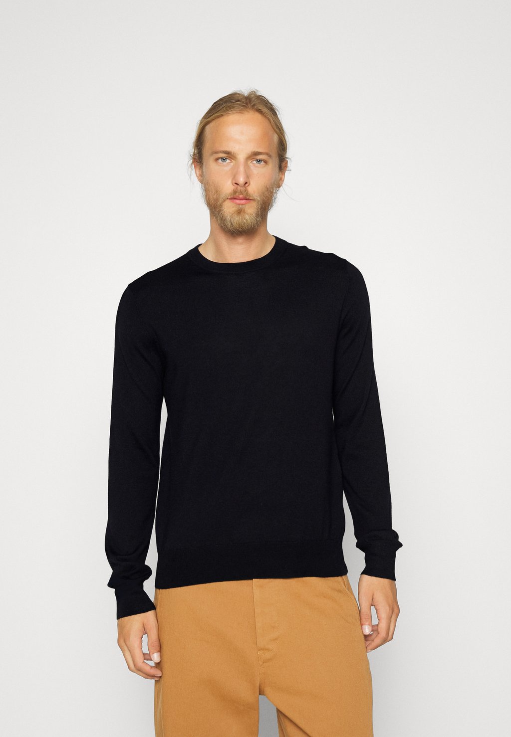 Свитер Filippa K, черный вязаный свитер filippa k цвет black