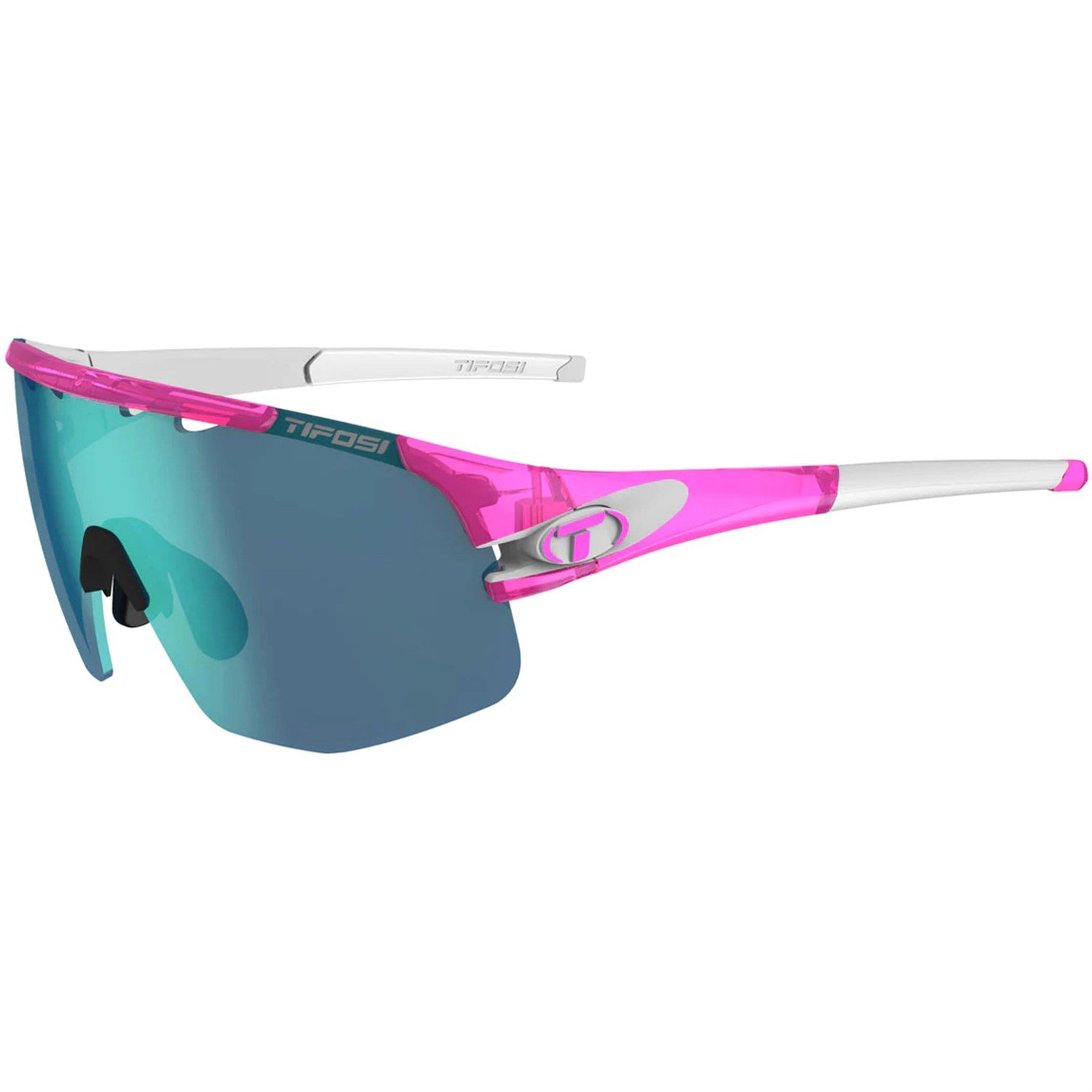 Солнцезащитные очки Tifosi Sledge Lite, цвет Crystal Pink/Clarion Blue+AC Red+Clear