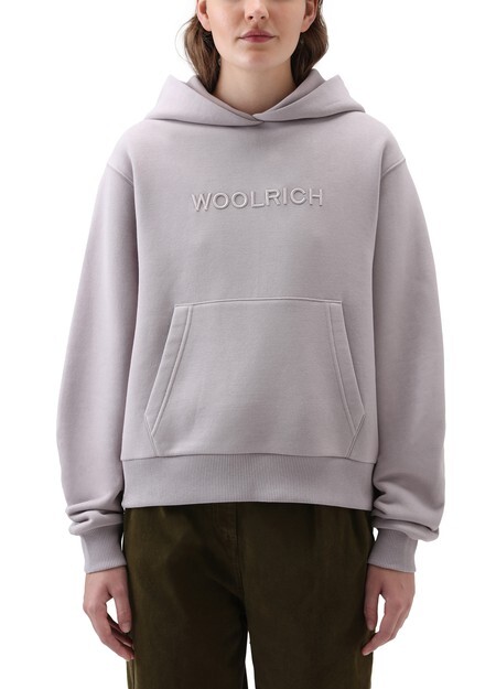 

Флисовая толстовка с логотипом Woolrich