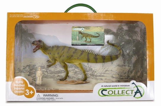 collecta фигурка collecta динозавр трицератопс 1 40 Collecta, динозавр Торвозавр, коллекционная фигурка, масштаб 1:40 делюкс
